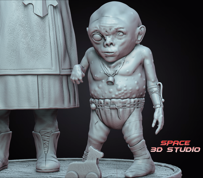 Кровавый Барон и Ума &mdash; Эксклюзивная фигурка по мотивам &laquo;Ведьмак 3: Дикая Охота&raquo; Bloody Baron & Uma фото