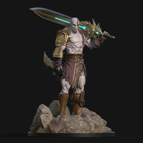 Коллекционная фигурка Кратос &mdash; God of War Kratos Collectible Figure &mdash; God of War 2 фото