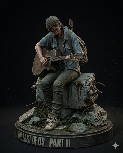Коллекционная фигурка Ellie (The Last of Us Part II) Ellie Collectible Figure (The Last of Us Part II) 6 фото