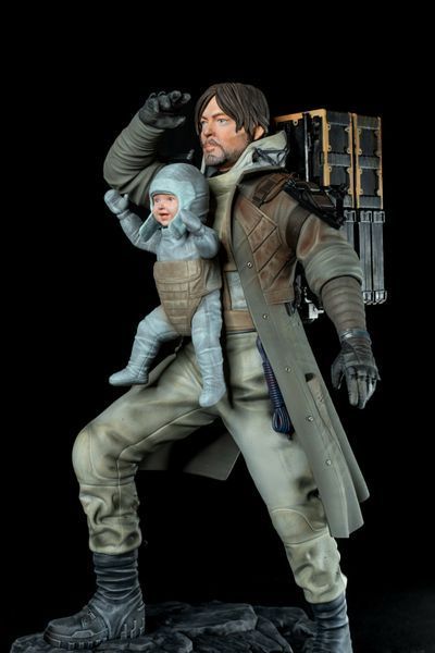 Sam Porter Bridges & Lou Collectible Figure &mdash; Death Stranding, Painted, SM (25cm)