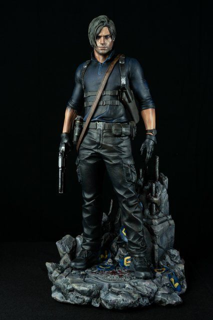 Leon S. Kennedy Collectible Figure &mdash; Resident Evil Requiem, Painted, S (20cm)