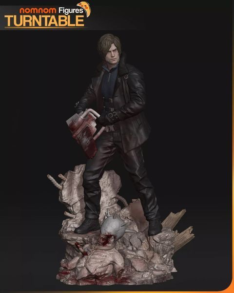 Коллекционная фигурка Леон С. Кеннеди &mdash; Resident Evil Requiem Leon S. Kennedy Collectible Figure &mdash; Resident Evil Requiem nom nom фото
