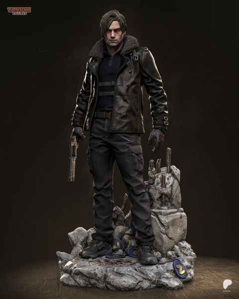 Leon S. Kennedy Collectible Figure &mdash; Resident Evil Requiem, Painted, S (20cm)