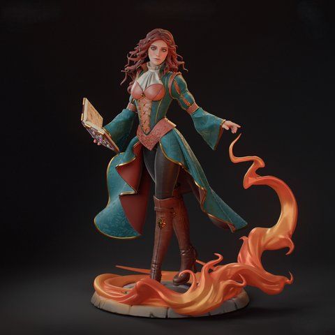 Трисс Меригольд из Марибора &mdash; Эксклюзивная фигурка (Ведьмак) Triss Merigold 01 фото