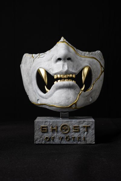 Коллекционная маска Ацу (Ghost of Yotei) &mdash; Atsu Mask Replica Atsu Mask Collectible (Ghost of Yotei) &mdash; Atsu Mask Replica фото