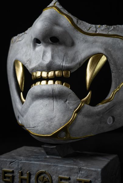 Коллекционная маска Ацу (Ghost of Yotei) &mdash; Atsu Mask Replica Atsu Mask Collectible (Ghost of Yotei) &mdash; Atsu Mask Replica фото