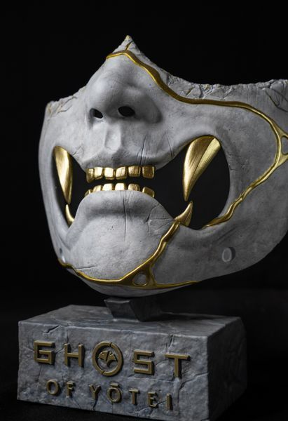 Коллекционная маска Ацу (Ghost of Yotei) &mdash; Atsu Mask Replica Atsu Mask Collectible (Ghost of Yotei) &mdash; Atsu Mask Replica фото