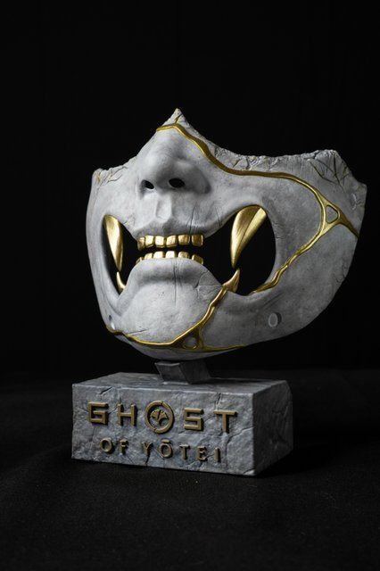 Коллекционная маска Ацу (Ghost of Yotei) &mdash; Atsu Mask Replica Atsu Mask Collectible (Ghost of Yotei) &mdash; Atsu Mask Replica фото