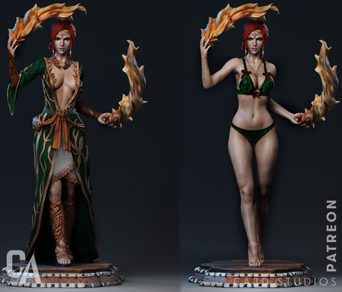 Трисс Меригольд из Марибора &mdash; Эксклюзивная фигурка (Ведьмак) Triss Merigold 03 фото