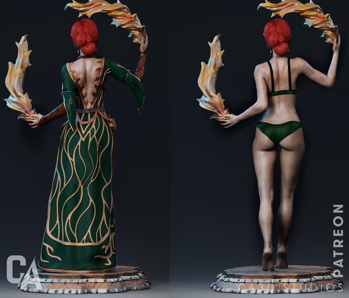 Трисс Меригольд из Марибора &mdash; Эксклюзивная фигурка (Ведьмак) Triss Merigold 03 фото