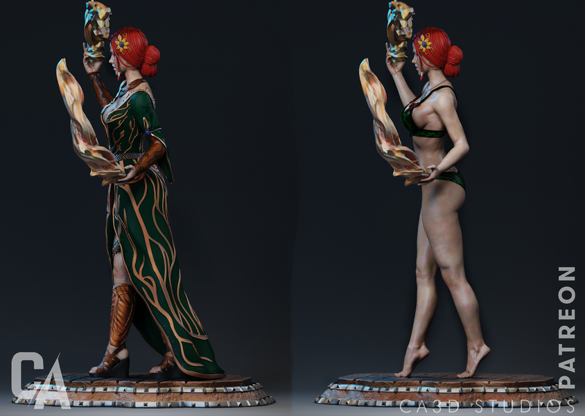 Трисс Меригольд из Марибора &mdash; Эксклюзивная фигурка (Ведьмак) Triss Merigold 03 фото
