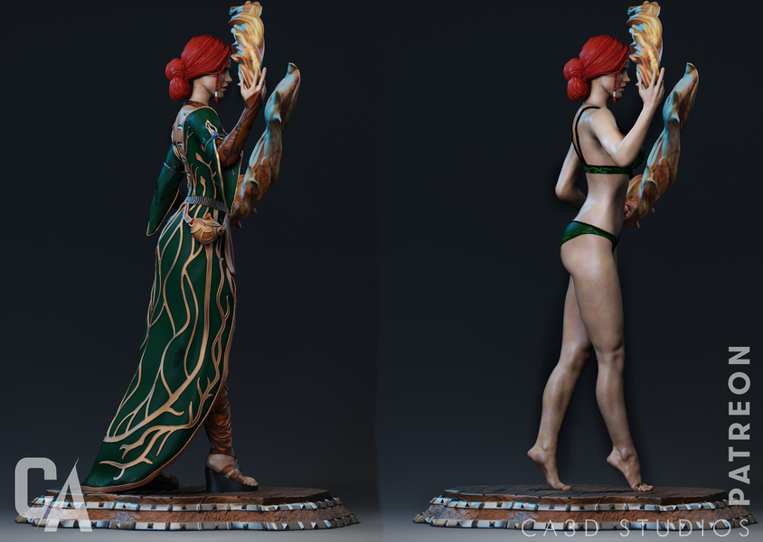 Трисс Меригольд из Марибора &mdash; Эксклюзивная фигурка (Ведьмак) Triss Merigold 03 фото